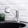 BouOU B8282-8 kitchen mixer, with exhaust watering can, 40 mm cartridge, brass, chrome