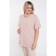 Female jumper luxury plus, size 64, pink color