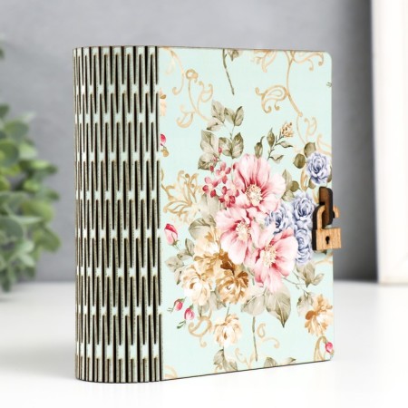 Caste-Kniga "Flowers" 14x12x5 cm-1