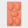 Baking uniform “Egg”, silicone, 30 × 17.5 cm, 5 cells (10 × 7 × 3.5 cm), Mix color