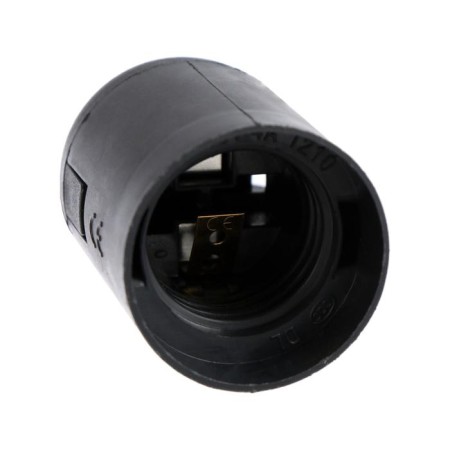 Suspending cartridge, e27, with a terminal block, black-2