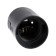 Suspending cartridge, e27, with a terminal block, black