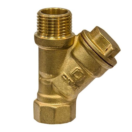 Crushing filter STM, 3/4 ", internal/outer, brass