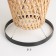 Floor lamp from the rattan "Irvan" 1x120W, E27, 22x22x80 cm