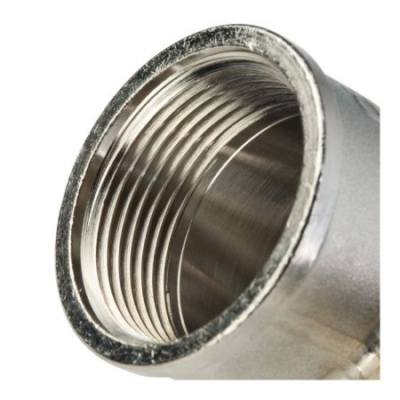 STOUT SFT-0014-000114, 1 1/4 ", internal/internal thread, nickelled brass-5