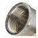 STOUT SFT-0014-000114, 1 1/4 ", internal/internal thread, nickelled brass