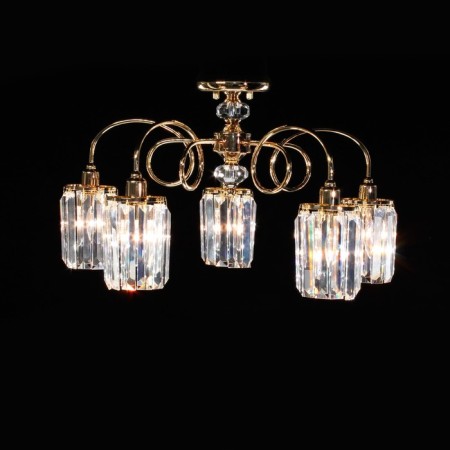 CLUST CL330152 "Cindy" 5x60W E14 gold 60x60x33 cm