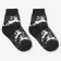 Children's woolen socks "deer", black color, size 22