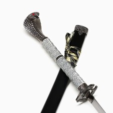 Suv. Katana product 3V1 on a stand, cobra, 105 cm, 85 cm, 60cm