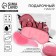 Love set, cosmetic bag, sleep mask and comb