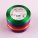 A set of satin ribbons "Rainbow", 5 pcs, size 1 tape: 10 mm × 23 ± 1 m