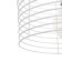 Chandelier Saturn suspension Bayerlux color Beneficial white 1x40W TCCOL E27