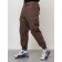 Cargo jeans men, size 56, brown color