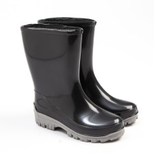 Boots for children's sd401-x 30 p., Black, PVC
