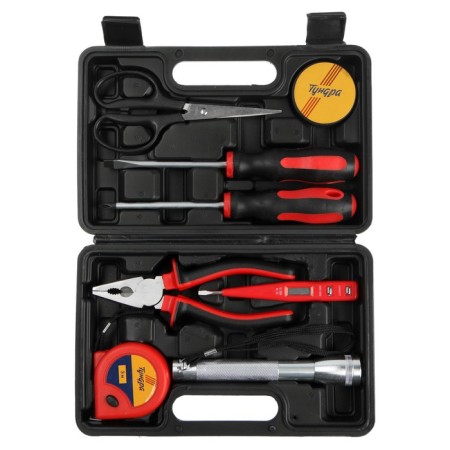 A set of tools in the case of the New Year's Case, in gift packaging, 8 items-4