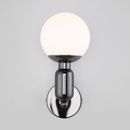 Wall lamp with a glass ceiling Bubble, 60W, E27, 13x16.8x29 cm-3