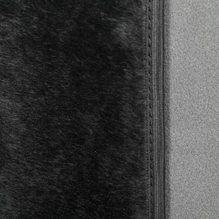 Knights in the back seat, Nat. wool, 135x55 and 75x55 cm, black, set 3 pcs-2