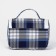 Lightning cosmetic bag, blue/gray color