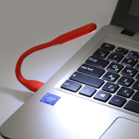 LED LEAZON A-05, USB, flexible, 5 watts, 6 diodes, red