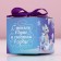 The bathtub bomb “Irget this winter”, 130 g, lavender aroma, pure happiness