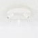 Ceiling light Escada, 20046SMA/03LED WH. 1x37W, LED, 3340LM, 4000K, 350x350x160 mm, white color