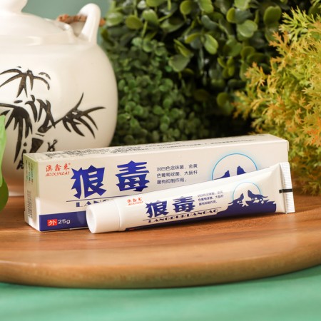 Cream from skin diseases with wolf poison, 25 g