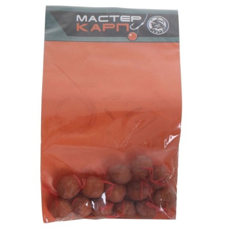 Boilles "Master Carp", D = 12 mm, chocolate (set of 15 pcs.)-1