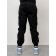 Cargo jeans male, size 44, black color