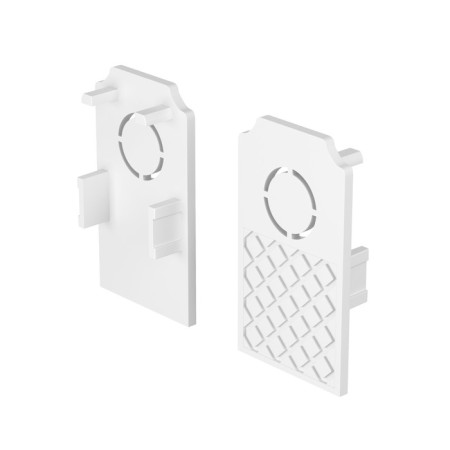 Plugs to the built -in Exiley 2 pcs, white