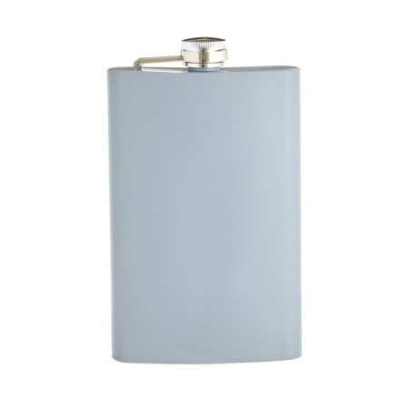 Alcohol flask, stainless steel, gift, army, 300 ml, 10 oz-1
