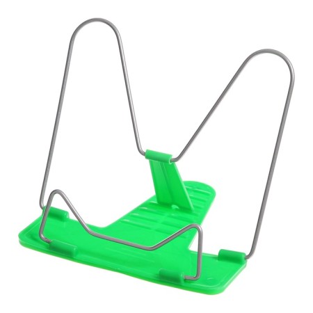 Plastic book/melall Calligrata prestige with euro suspension green
