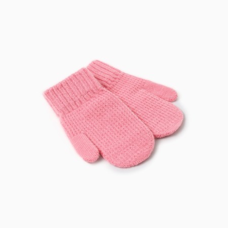 Baby mittens minku, pink color, 18 cm