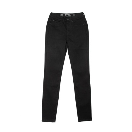 Women's jeans modeling CONTE ELEGANT SKINNY, size M, color Deep Black-3