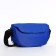 Youth bag with a zipper, blue color