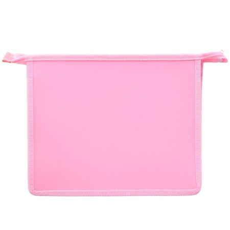 Folder d/notebooks A5 zipper on top plastic PM-A5-29, Minnie and unicorn-2