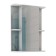 Mirror Bathroom Cabinet Iceberg Norm 2-50, Left