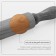 Rockbrush with rotating handles, 50 × 4.2 cm, beech
