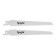 Wood canvases for tundra saber saw, HCS, 125/150 x 4.3 mm, 2 pcs.