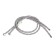 Flexible eyeliner for the Lytcho Eco mixer, in steel braid, 100 cm, set 2 pcs.