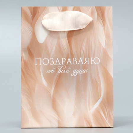 Gift Package Laminated, packaging, “Congratulations”, 9 x 12 x 6.5 cm-2