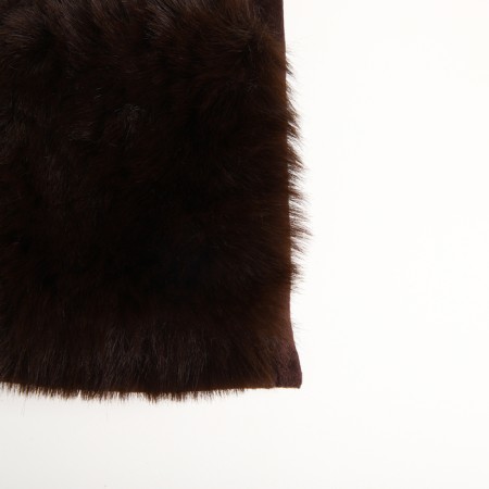 Gloves are female, dimensionless, without insulation, brown color-2
