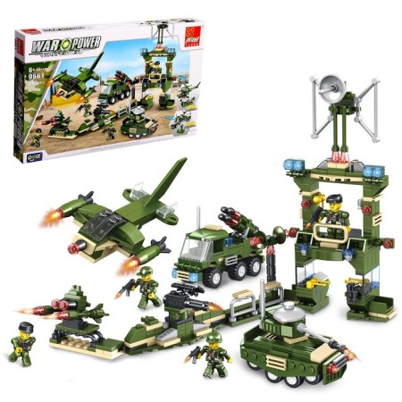 Military designer "Battle", 805 parts