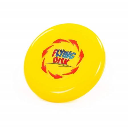 Flying saucer, yellow color, 215 mm