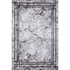 Rectangular carpet Karmen Hali Panama, size 195x290 cm, color Grey/Grey
