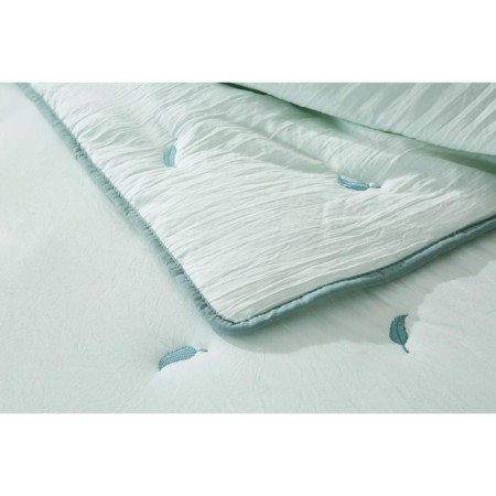 A set with a blanket "Erica", size 230x250 cm, 50x70 cm - 2 pcs, color menthol-7