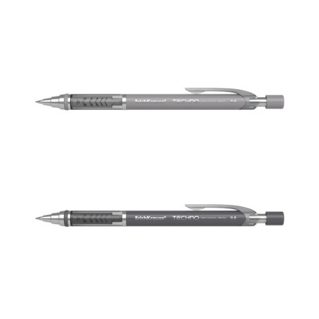 Mechanical pencil with Erichkrause "Techno", NV, Grifel D = 0.9 mm, in the box, mix-5
