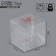 Gift PVC, packaging, “With Love”, 5 x 5 x 5 cm