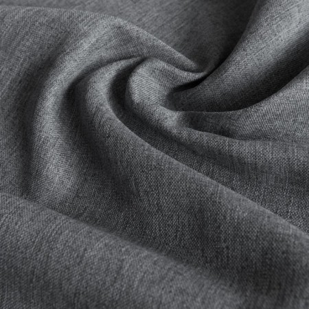 Set of curtains "Merlin", size 2x145x270 cm, dark gray color-2