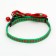 Collar "balls", 30 x 1 cm, kapron, red