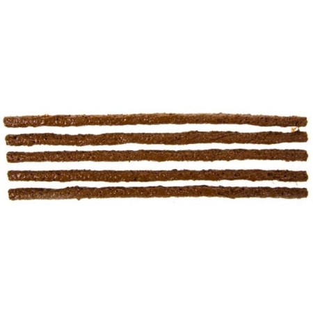 Burnfish for repairing free tires, 6x100mm, SkyWay, rubber, brown, set 50 pcs, S07501001-1